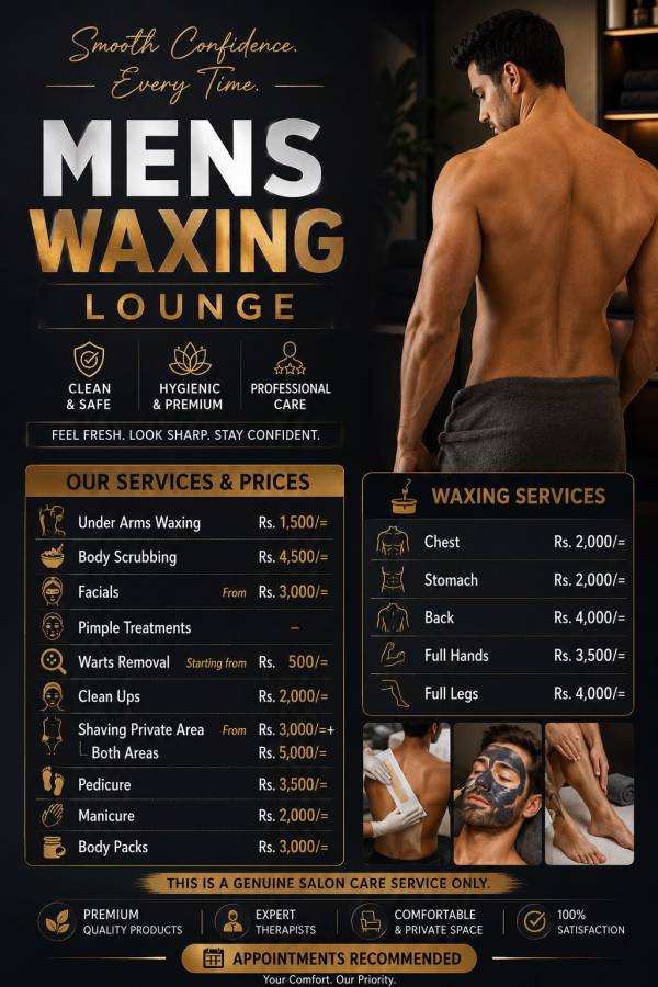 Men Waxing Lounge & Salon (Battaramulla Pelawatta)